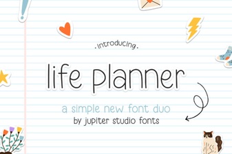 Craft Your Life Plans with the Perfect Duo Font