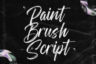 Hand Lettering Projects Using Brush Fonts