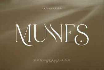 Munnes Font: Enhance Your Designs with Style